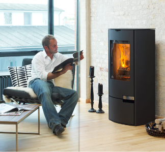 Jydepejsen Stoves the Natura Wood Burning Stove