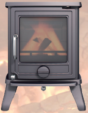Newman Vista Panoramica wood burning stove