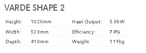 Varde Ovne, Shape Stove