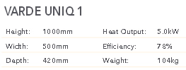 Varde Ovne, Uniq Stove Varde Ovne, Uniq Stove